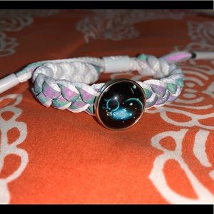 Rastaclat style braided bracelet